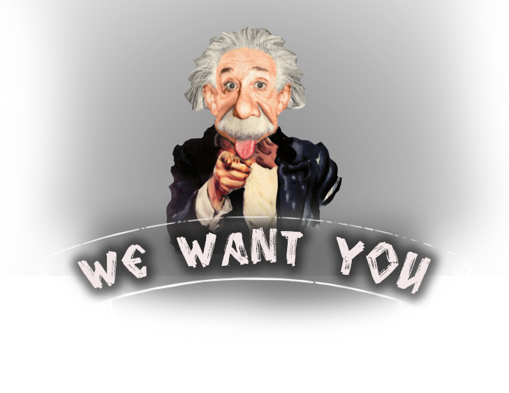 WE WANT YOU